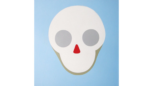 "skull" של אמיר פולק.תערוכת הפתיחה בגלרי (הגדל)