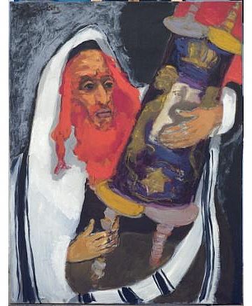 מתוך אוסף מוזיאון חיפה - מאנה כץ-זיכרון יהודי (הגדל)
