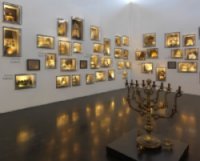אוסף החנוכיות באגף לתרבות ואמנות יהודית